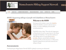 Tablet Screenshot of masiblingsupport.org